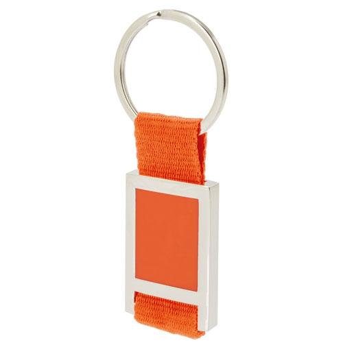LLAVERO METALICO NYLON BL