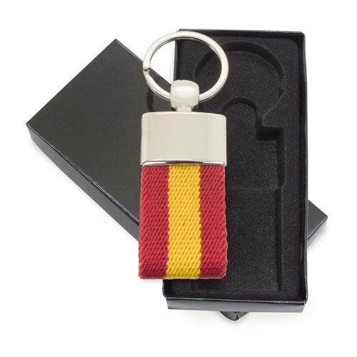 LLAVERO CINTURON BANDERA ESPANA