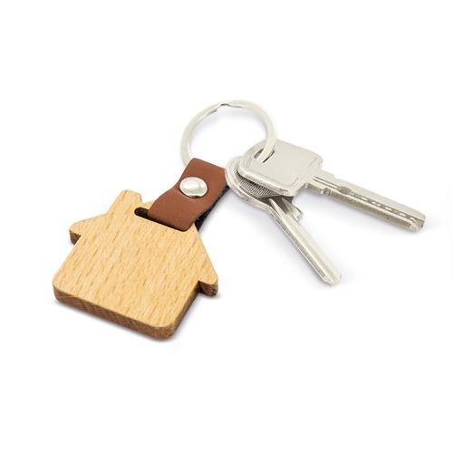 LLAVERO DE MADERA "HAUS"