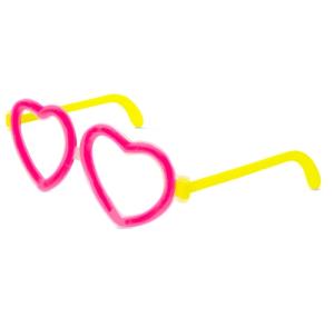 SET GAFAS DE NEON "LUV"