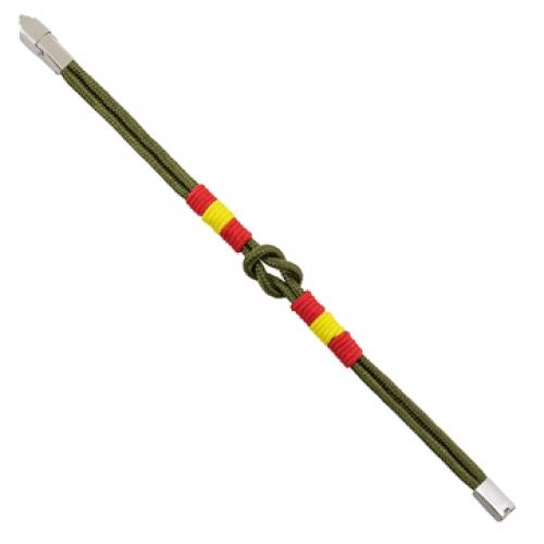 PULSERA BANDERA ESPANA AJUSTABLE "NEW BARLOVENTO"