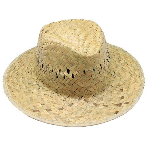 SOMBRERO PAJA VERDE CINTA INTERIOR "PAULO"