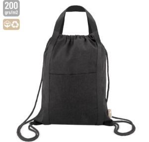 BOLSA MOCHILA DE ALGODON RECICLADO "YALA"