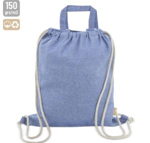 BOLSA MOCHILA DE ALGODON RECICLADO "AGRA"