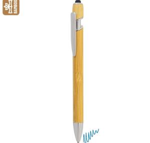 BOLIGRAFO DE BAMBU CON TOUCH " RIVERSIDE"
