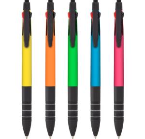 SET BOLIGRAFOS 3 TINTAS "IMPACT" (PACK 5 UD)