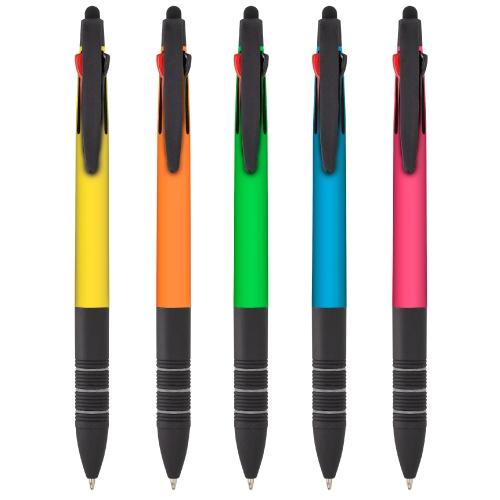 SET BOLIGRAFOS 3 TINTAS "IMPACT" (PACK 5 UD)