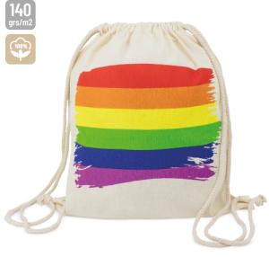 MOCHILA DE ALGODON "RAINBOW"