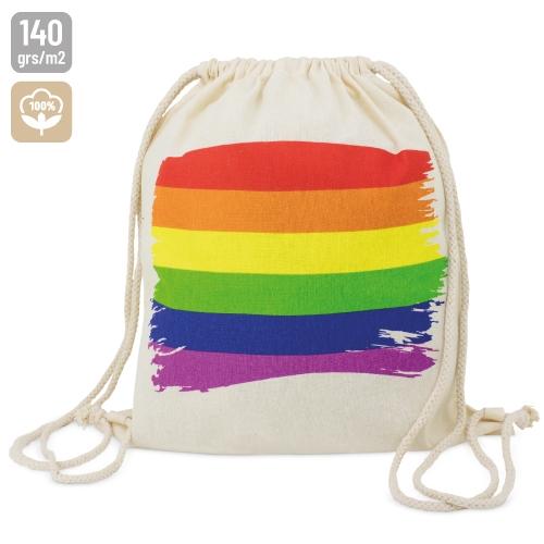 MOCHILA DE ALGODON "RAINBOW"