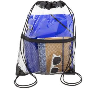MOCHILA PVC TRANSPARENTE "TANY"