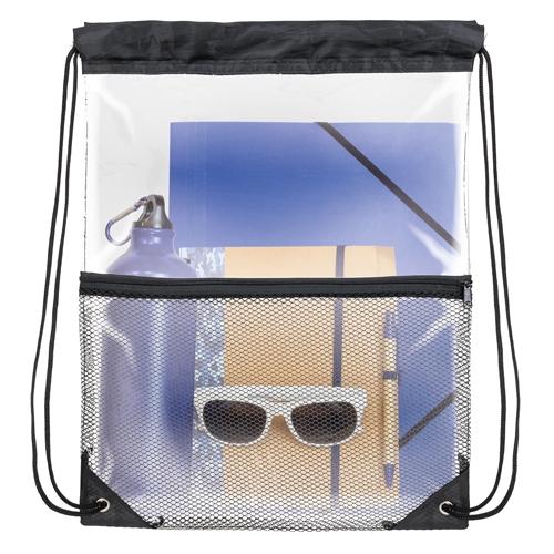 MOCHILA PVC TRANSPARENTE "TANY"