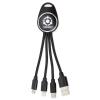 CARGADOR DE LUZ LED 3 EN 1 "TECHNO"