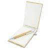 BLOC BAMBU CON BOLIGRAFO NATURE